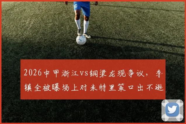 2026中甲浙江vs铜梁龙现争议，李镇全被曝场上对米特里策口出不逊，冲突细节引热议